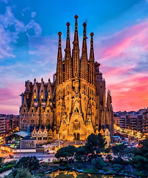 Sagrada Família, Barcelona (Spain)