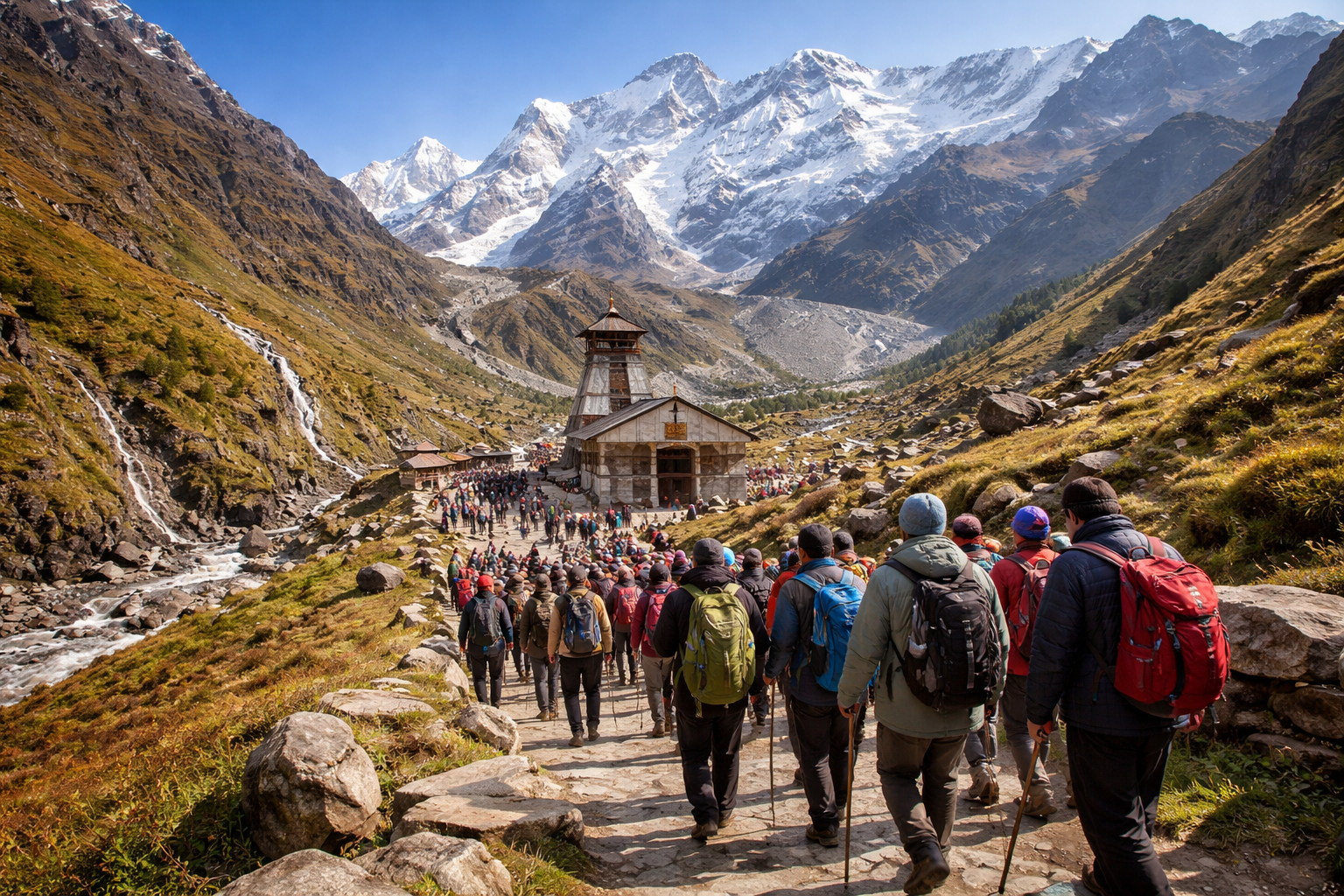 kedarnath trip trekking